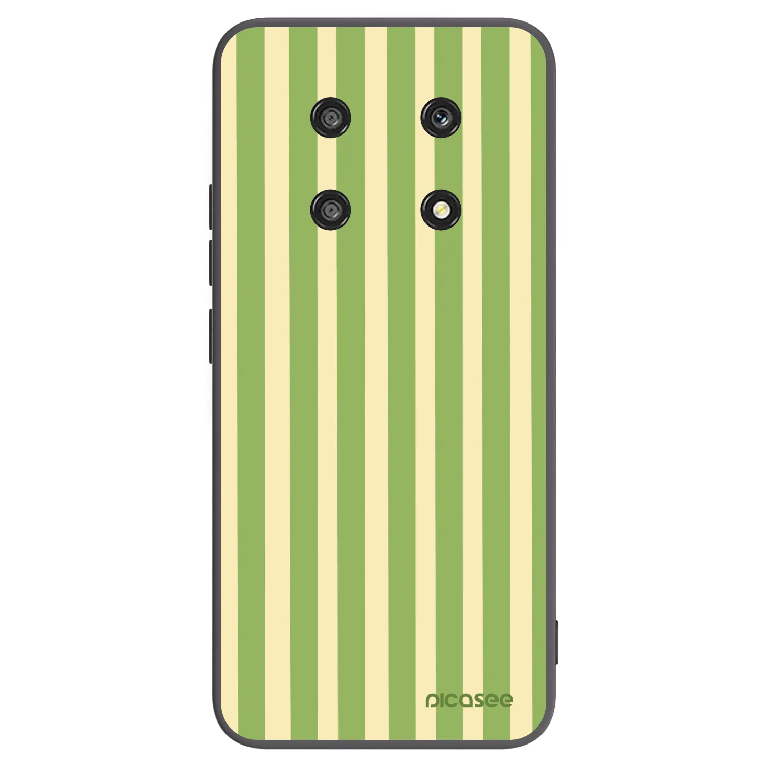 Picasee husă neagră din silicon pentru Honor Magic4 Lite 5G - Lines Matcha