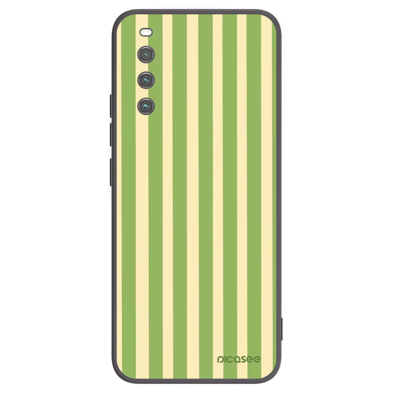 Picasee husă neagră din silicon pentru Sony Xperia 10 IV 5G - Lines Matcha