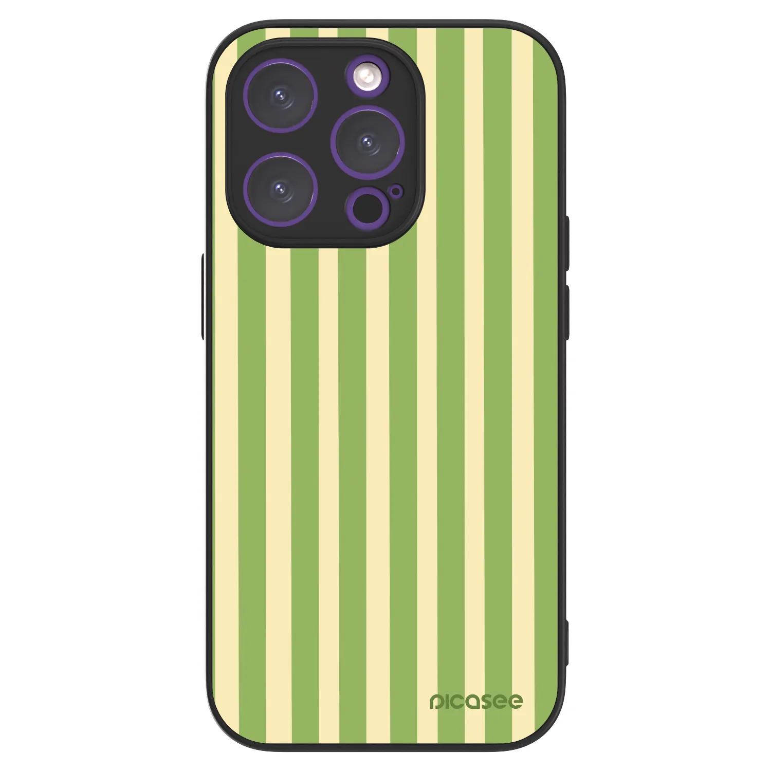 Picasee ULTIMATE CASE pentru Apple iPhone 14 Pro - Lines Matcha