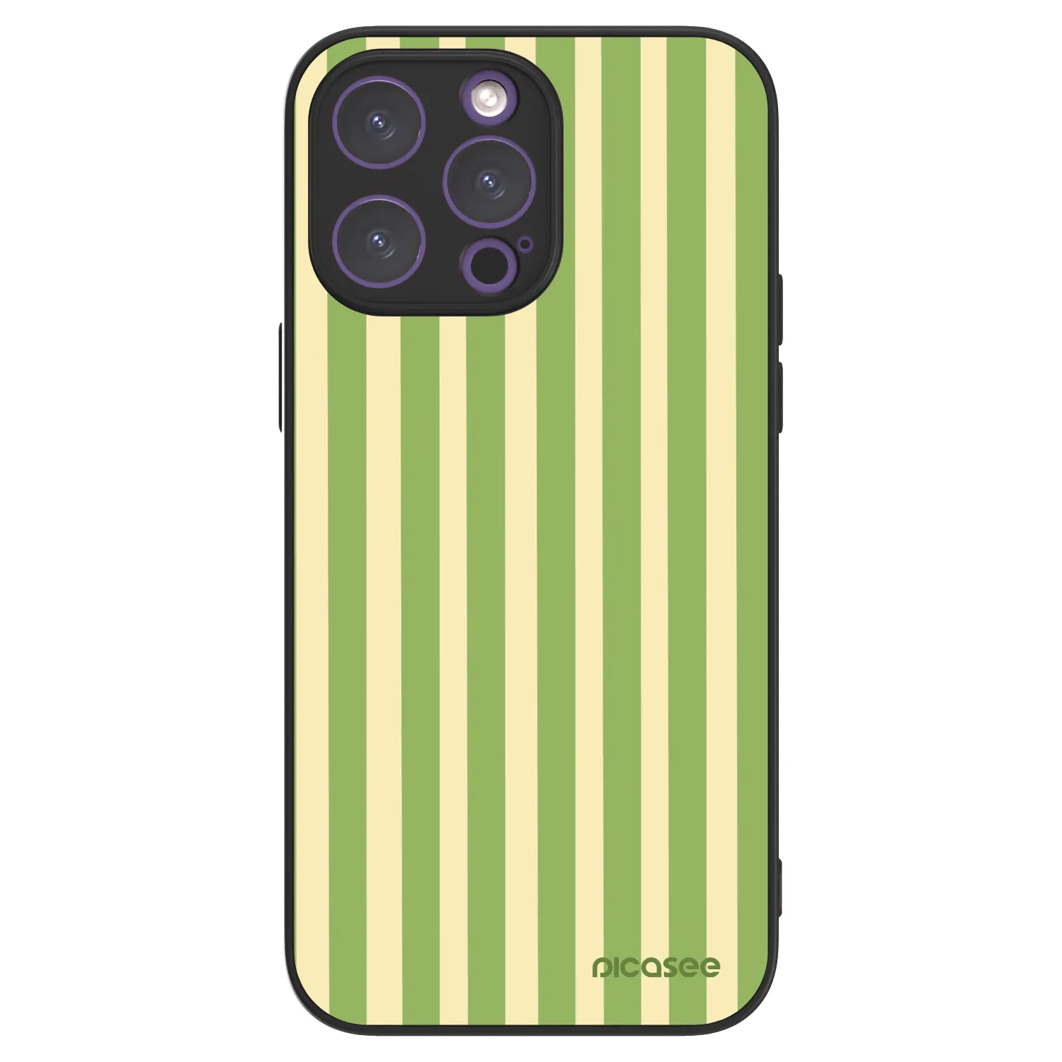 Picasee ULTIMATE CASE pentru Apple iPhone 14 Pro Max - Lines Matcha