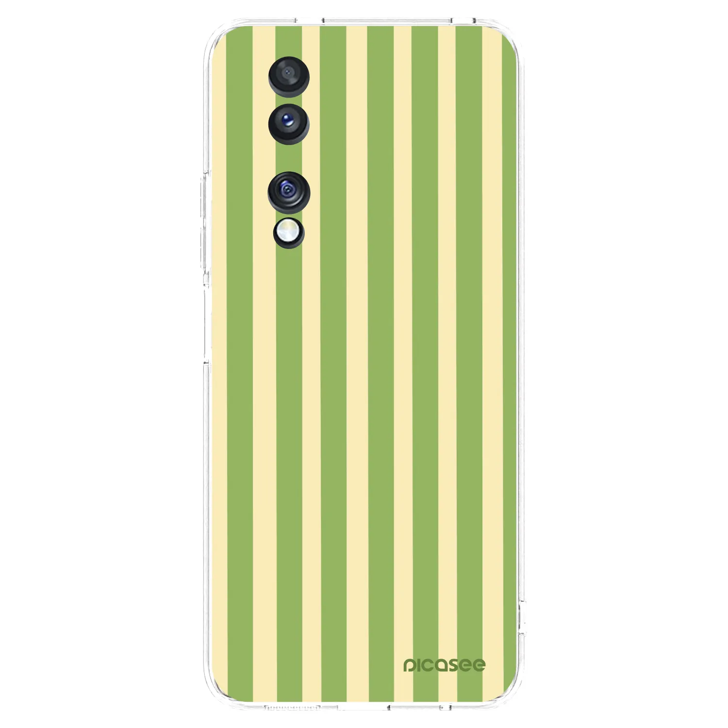 Picasee husă transparentă din silicon pentru Honor 70 - Lines Matcha