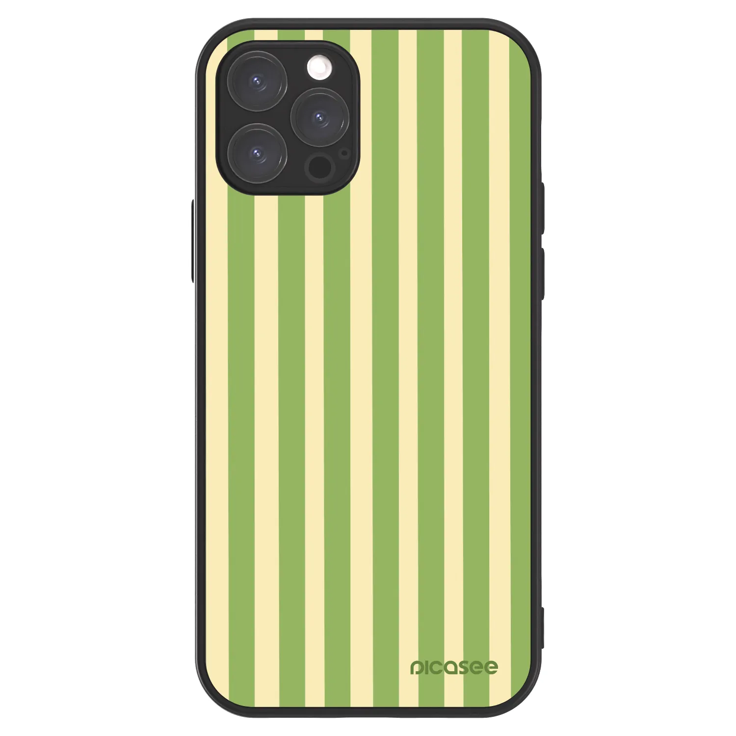 Picasee ULTIMATE CASE MagSafe pentru Apple iPhone 12 Pro - Lines Matcha