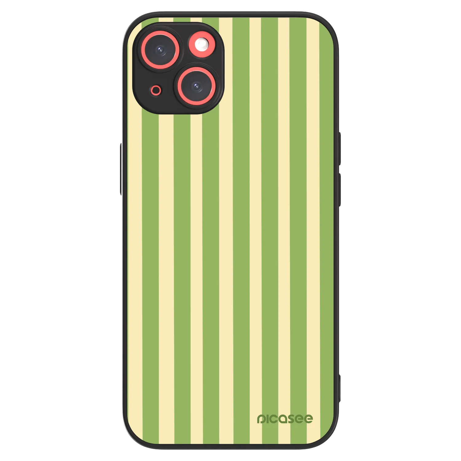 Picasee ULTIMATE CASE MagSafe pentru Apple iPhone 13 - Lines Matcha