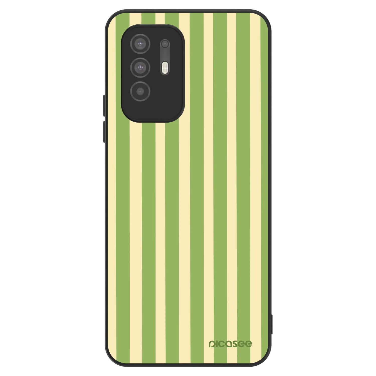 Picasee ULTIMATE CASE pentru OPPO A94 5G - Lines Matcha