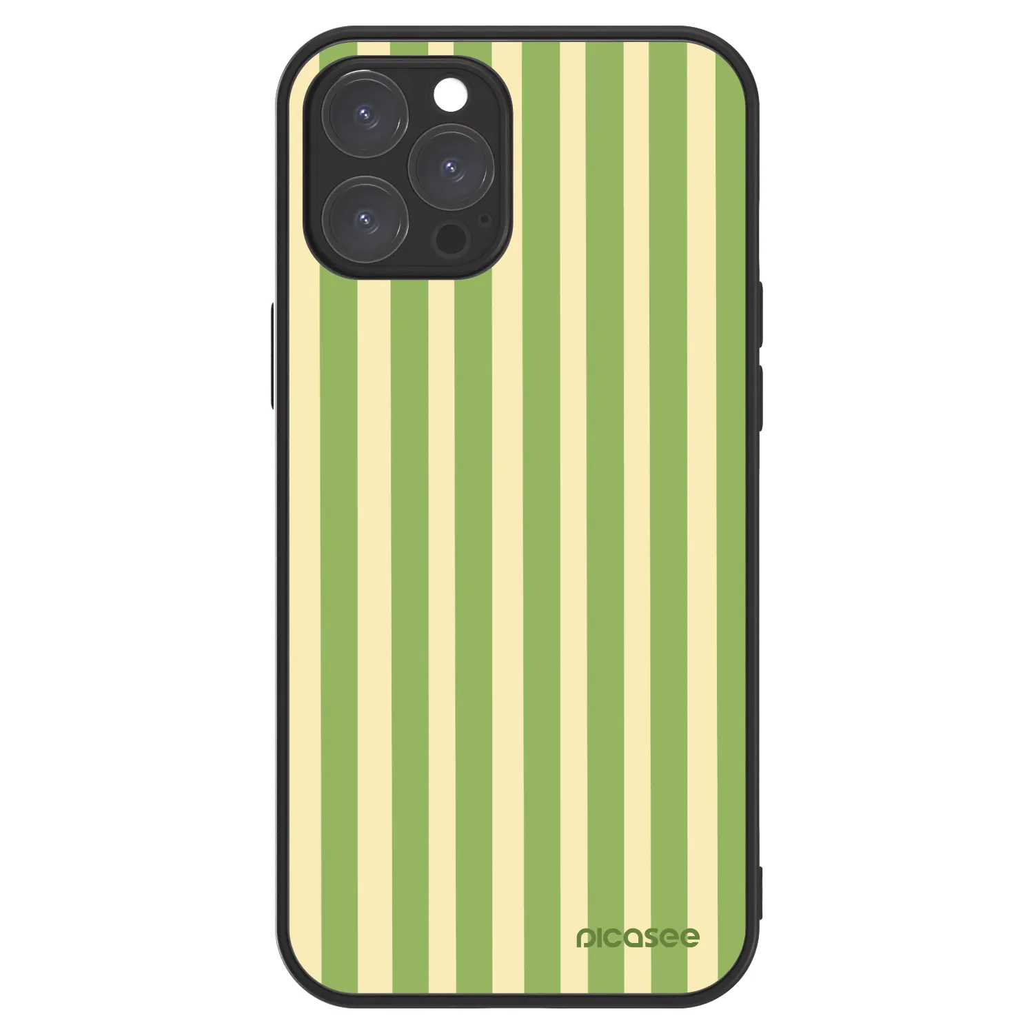 Picasee ULTIMATE CASE MagSafe pentru Apple iPhone 12 Pro Max - Lines Matcha