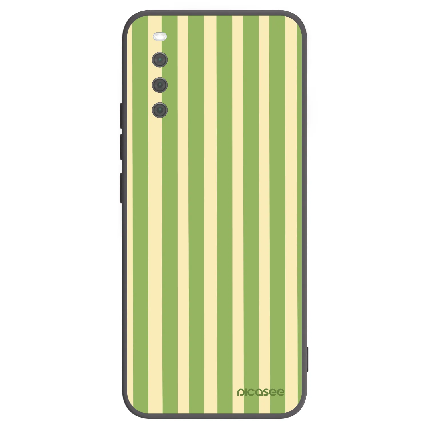 Picasee husă neagră din silicon pentru Sony Xperia 10 III - Lines Matcha