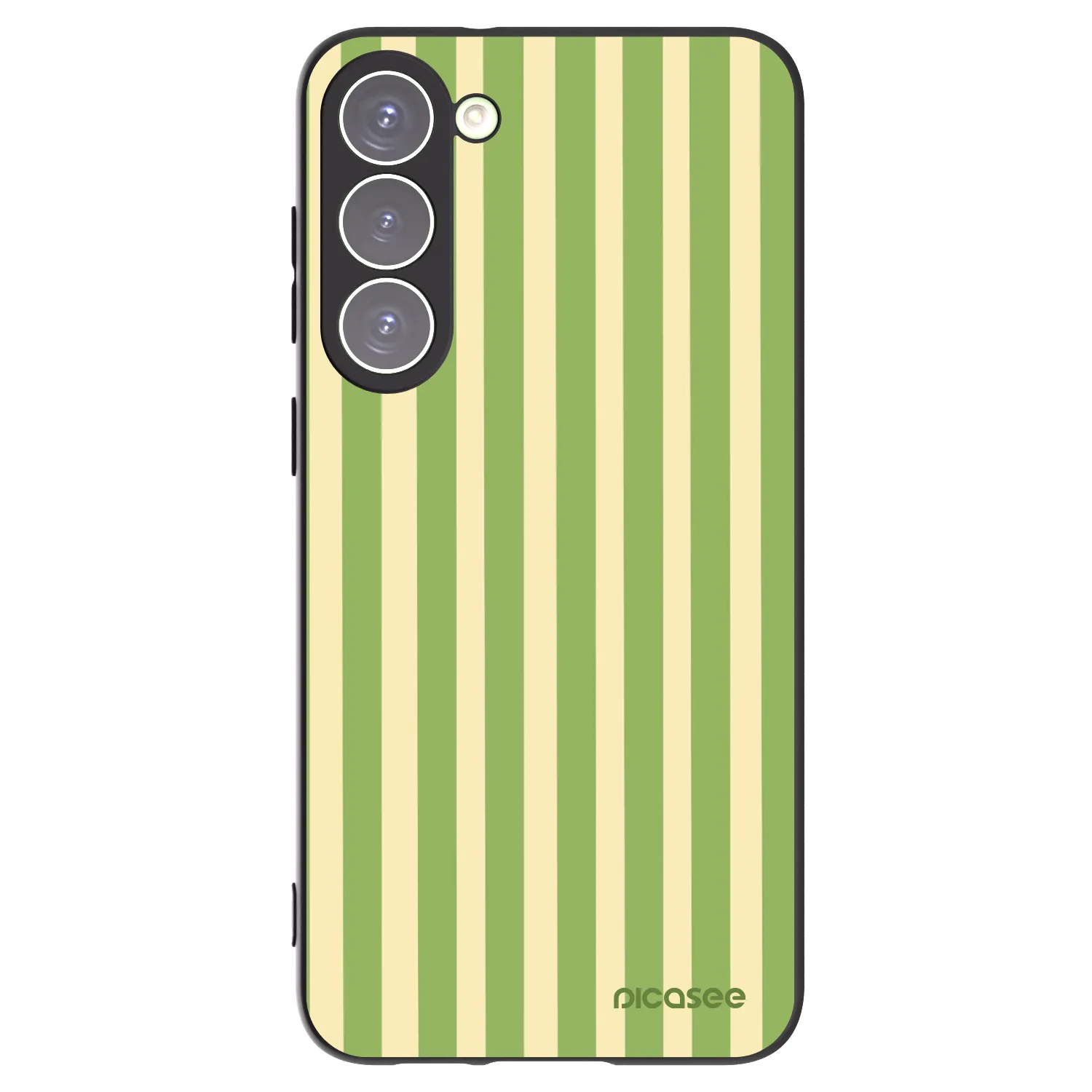 Picasee husă neagră din silicon pentru Samsung Galaxy S23+ 5G - Lines Matcha