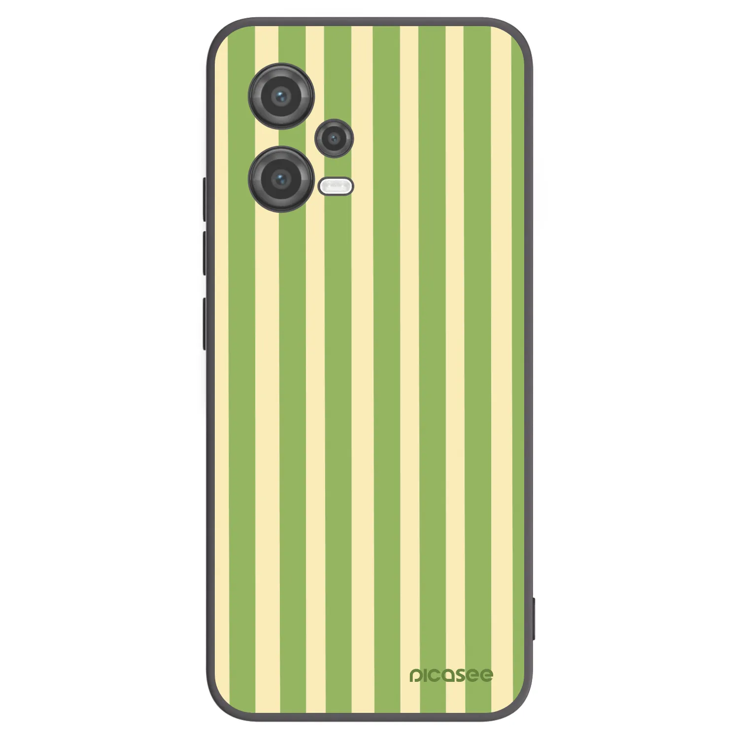 Picasee husă neagră din silicon pentru Xiaomi Poco X5 - Lines Matcha