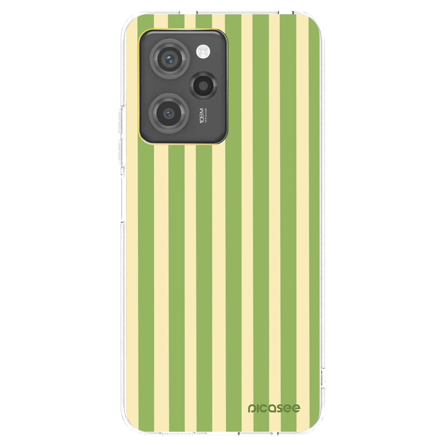 Picasee husă neagră din silicon pentru Xiaomi Poco X5 Pro - Lines Matcha