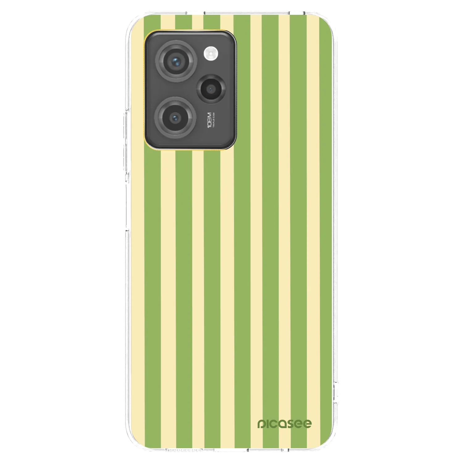 Picasee husă transparentă din silicon pentru Xiaomi Poco X5 Pro - Lines Matcha
