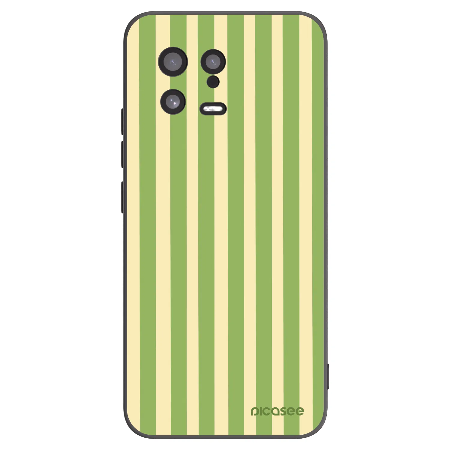Picasee husă neagră din silicon pentru Xiaomi 13 - Lines Matcha