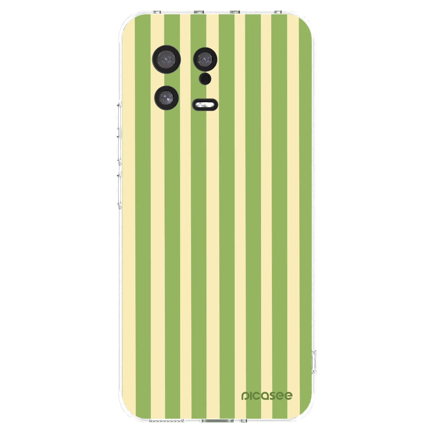 Picasee husă transparentă din silicon pentru Xiaomi 13 - Lines Matcha