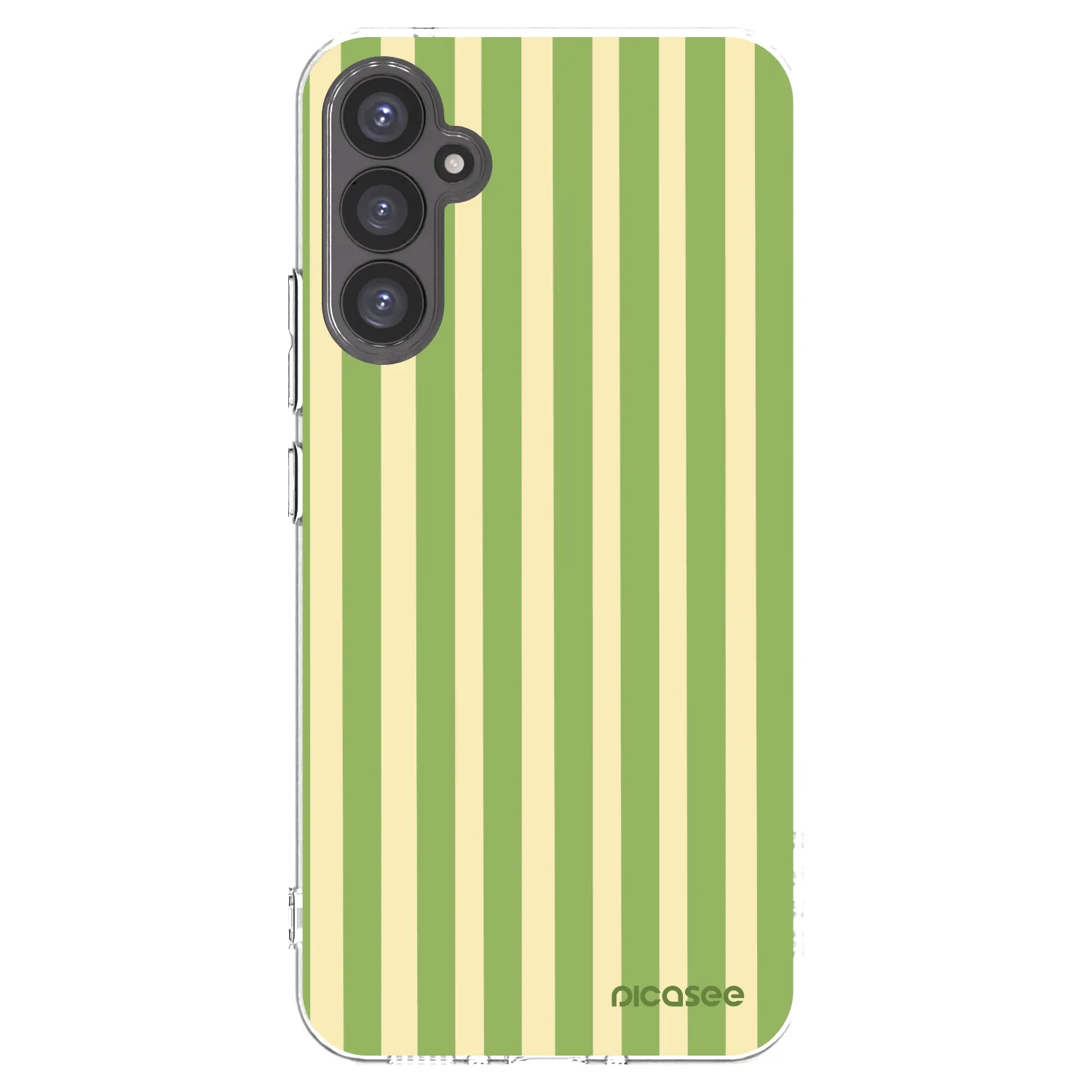 Picasee husă transparentă din silicon pentru Samsung Galaxy A34 5G A346B - Lines Matcha