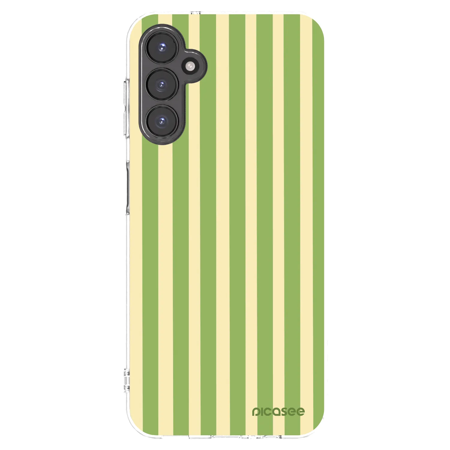 Picasee husă transparentă din silicon pentru Samsung Galaxy A14 5G A146P - Lines Matcha