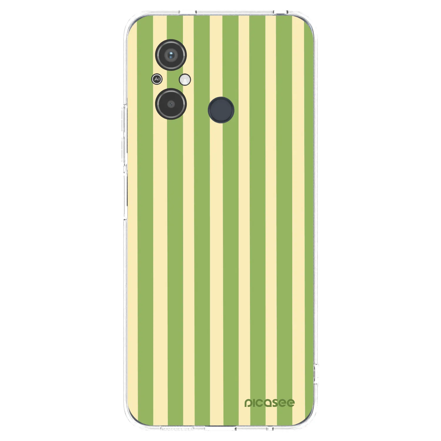 Picasee husă transparentă din silicon pentru Xiaomi Redmi 12C - Lines Matcha