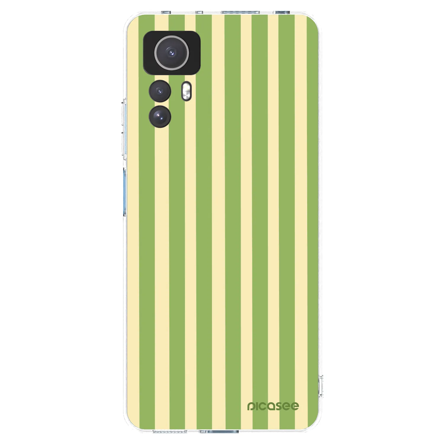 Picasee husă transparentă din silicon pentru Xiaomi Redmi Note 12S - Lines Matcha