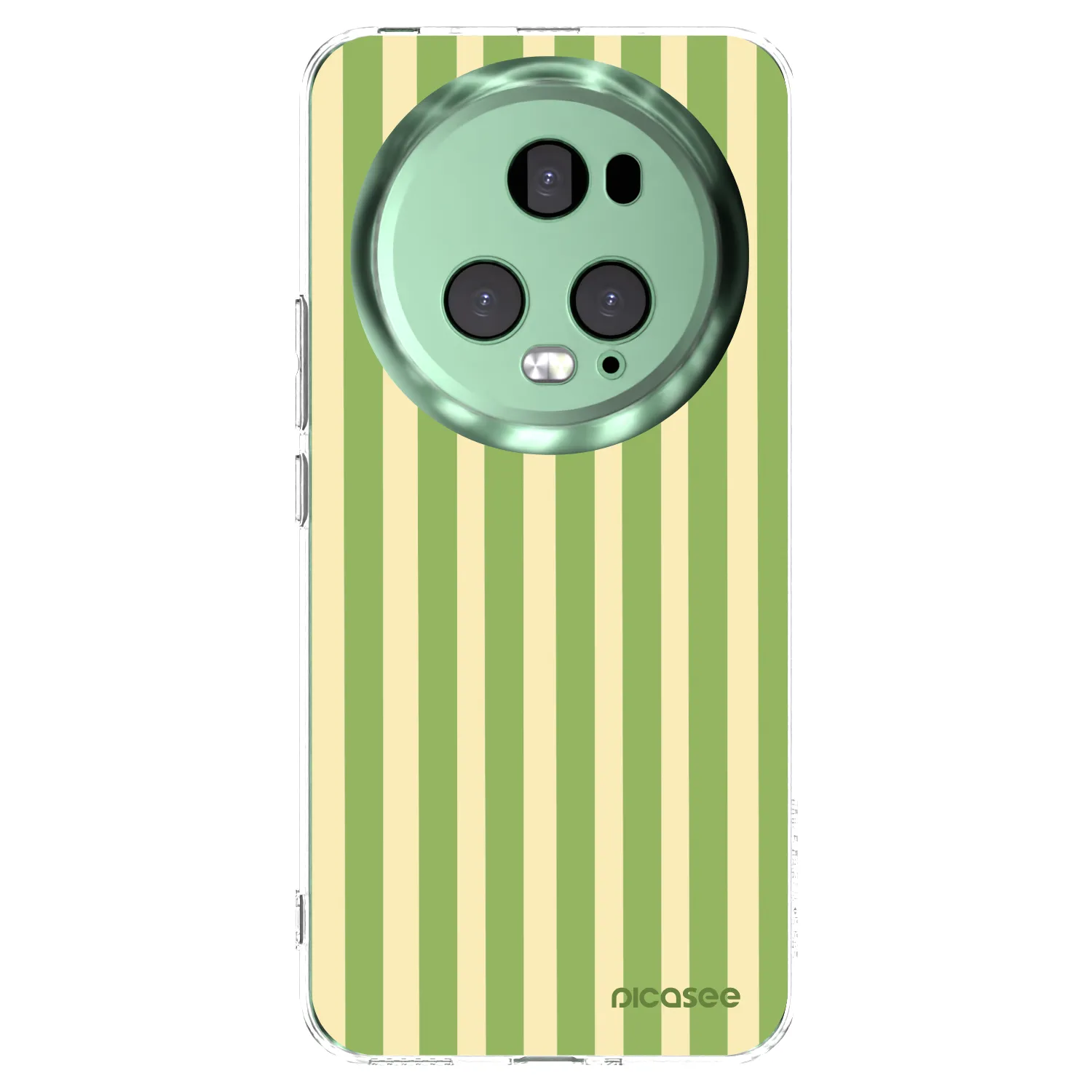 Picasee husă transparentă din silicon pentru Honor Magic5 Pro - Lines Matcha