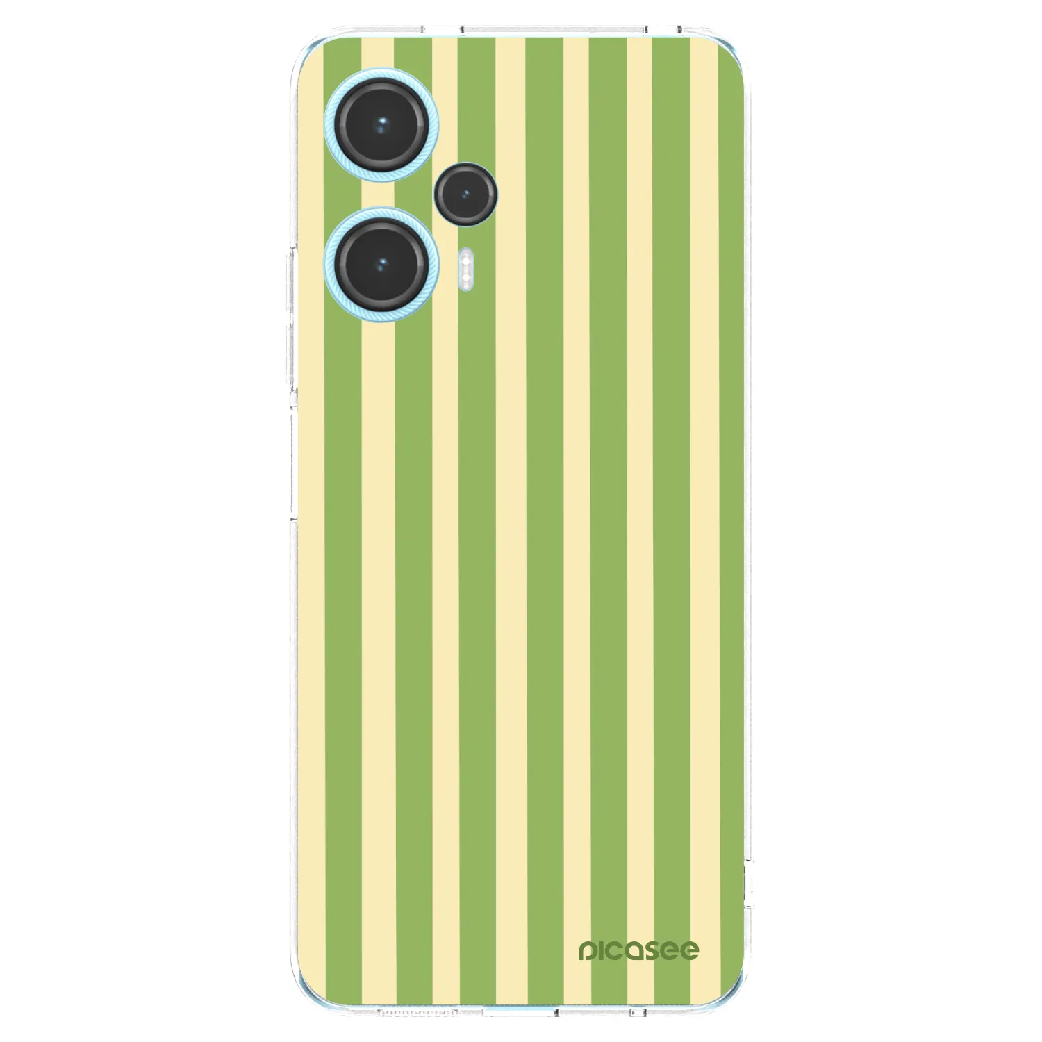 Picasee husă transparentă din silicon pentru Xiaomi Poco F5 - Lines Matcha