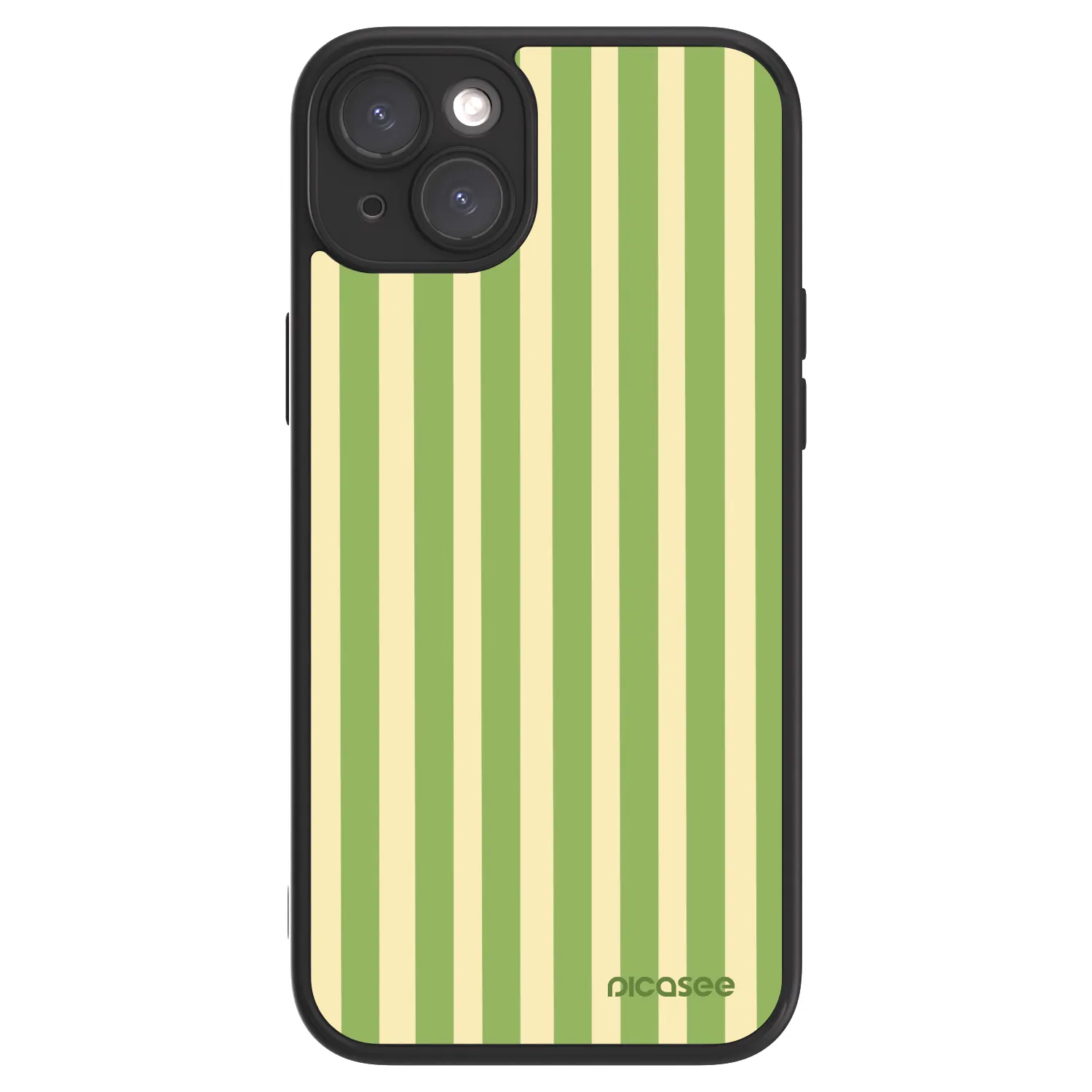 Picasee ULTIMATE CASE MagSafe pentru Apple iPhone 15 Plus - Lines Matcha