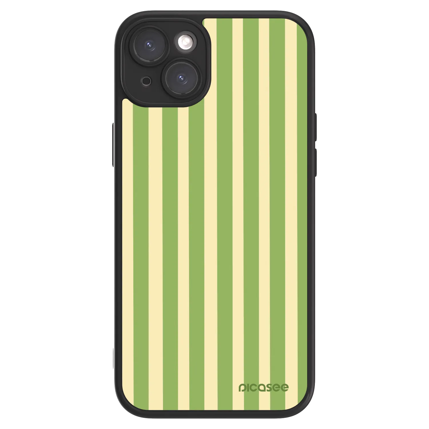 Picasee ULTIMATE CASE pentru Apple iPhone 15 Plus - Lines Matcha