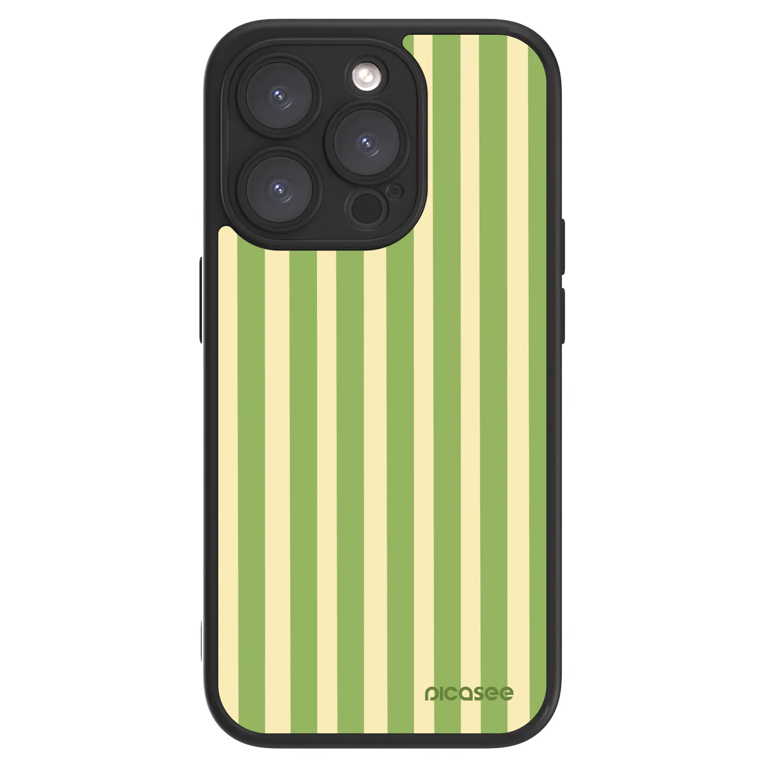 Picasee ULTIMATE CASE MagSafe pentru Apple iPhone 15 Pro - Lines Matcha