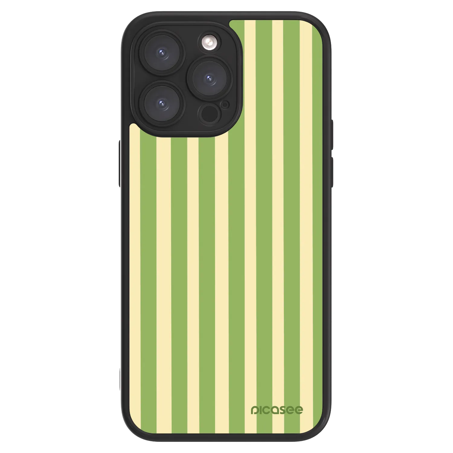 Picasee ULTIMATE CASE MagSafe pentru Apple iPhone 15 Pro Max - Lines Matcha