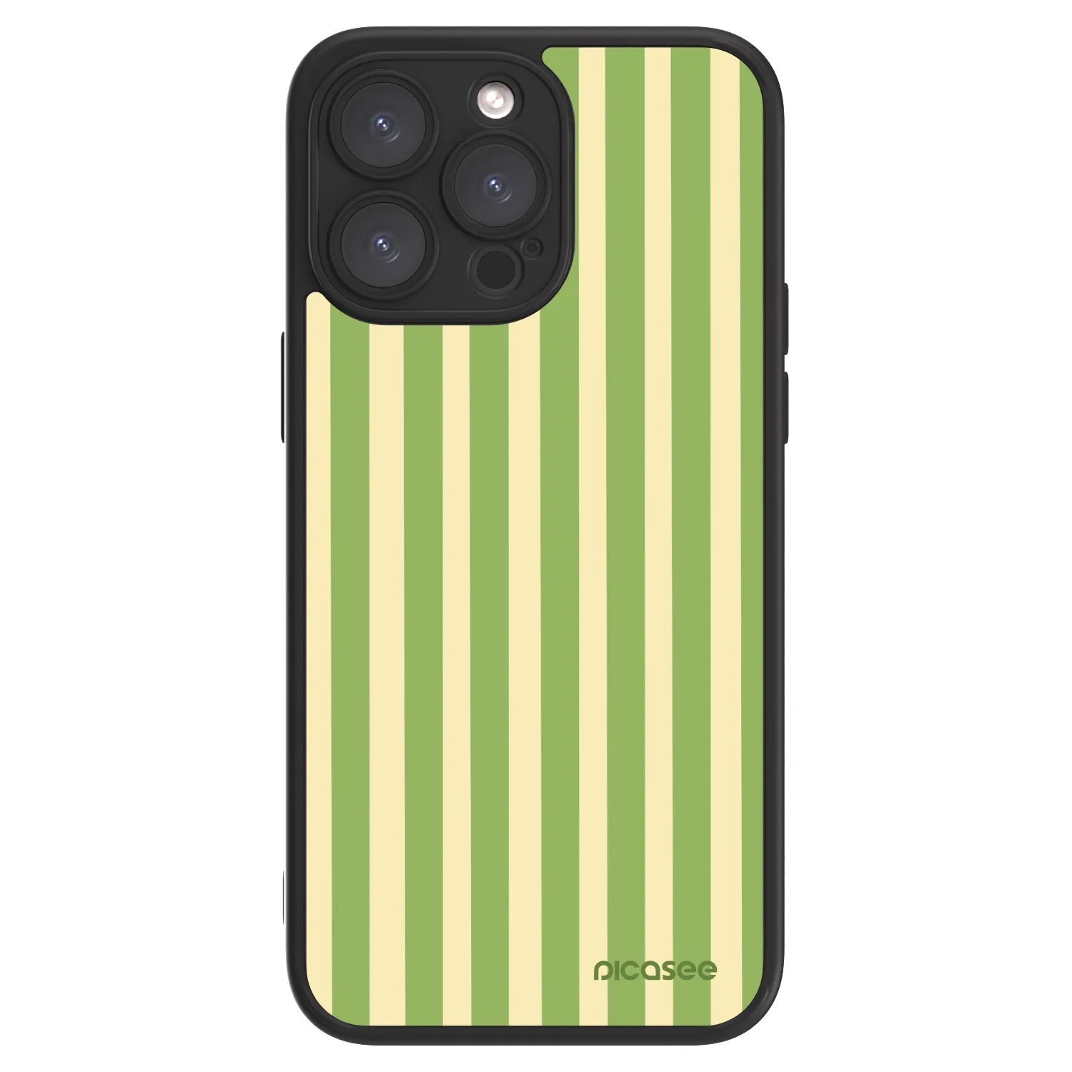 Picasee ULTIMATE CASE pentru Apple iPhone 15 Pro Max - Lines Matcha