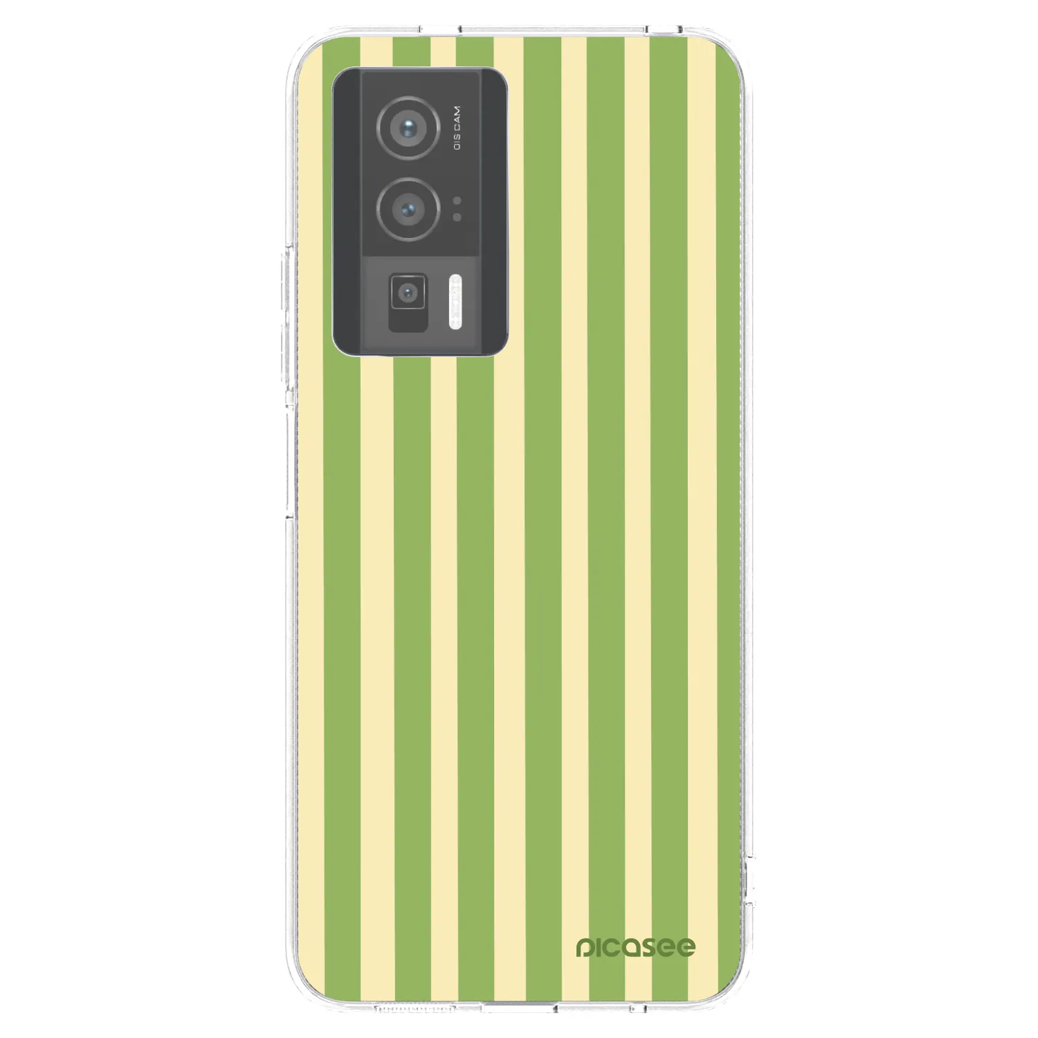 Picasee husă transparentă din silicon pentru Xiaomi Poco F5 Pro 5G - Lines Matcha