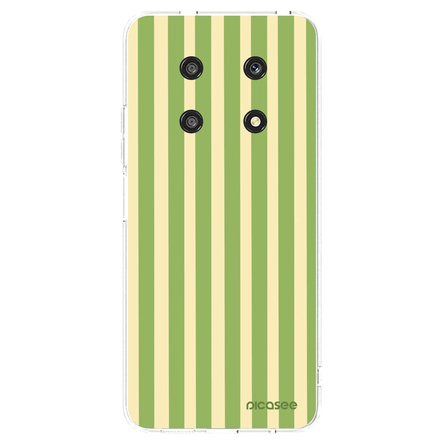 Picasee husă transparentă din silicon pentru Honor Magic4 Lite 5G - Lines Matcha