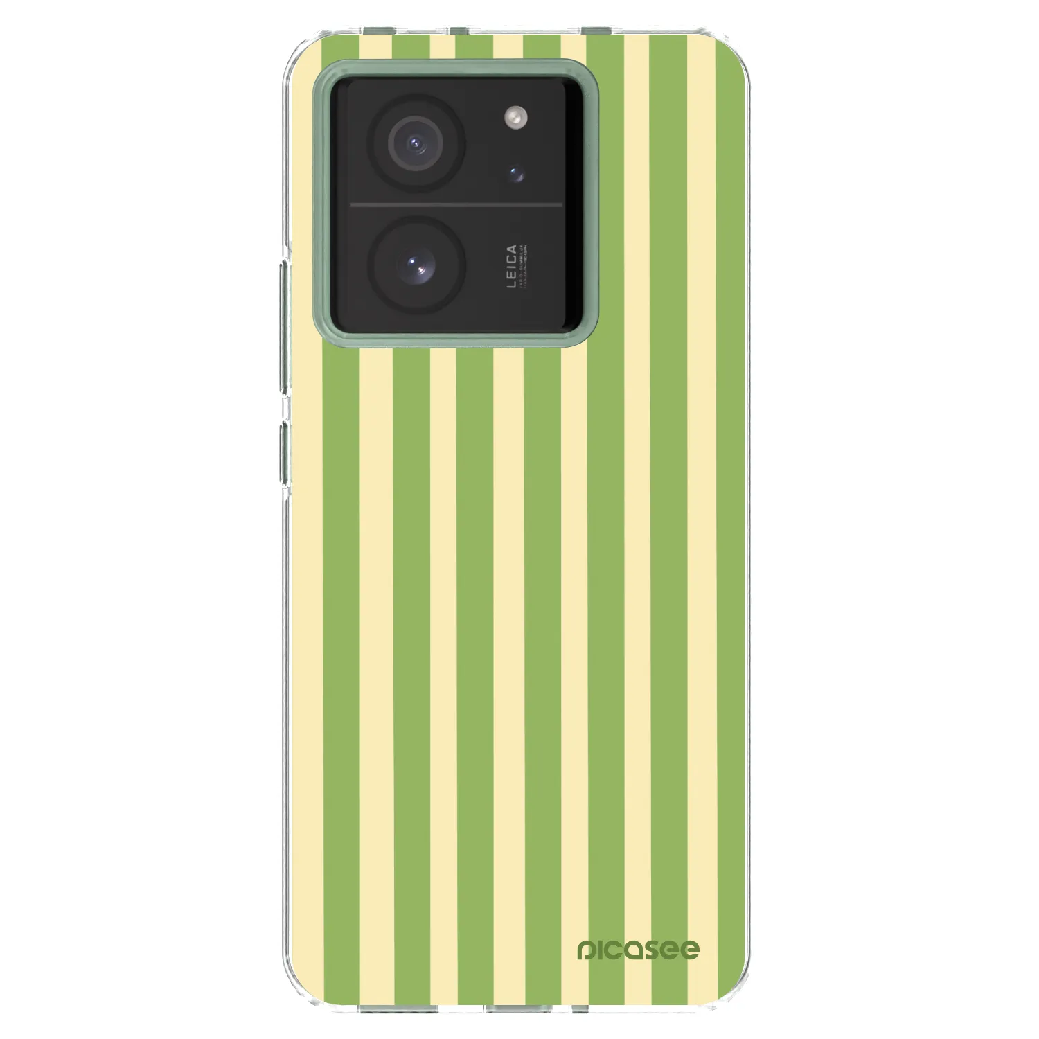 Picasee husă transparentă din silicon pentru Xiaomi 13T Pro - Lines Matcha