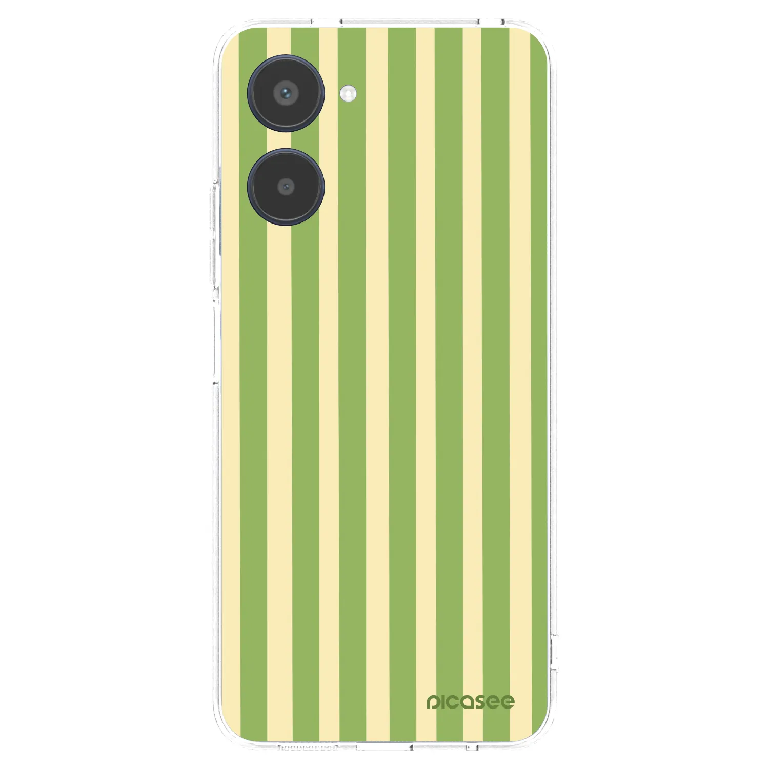 Picasee husă transparentă din silicon pentru Realme 10 4G - Lines Matcha