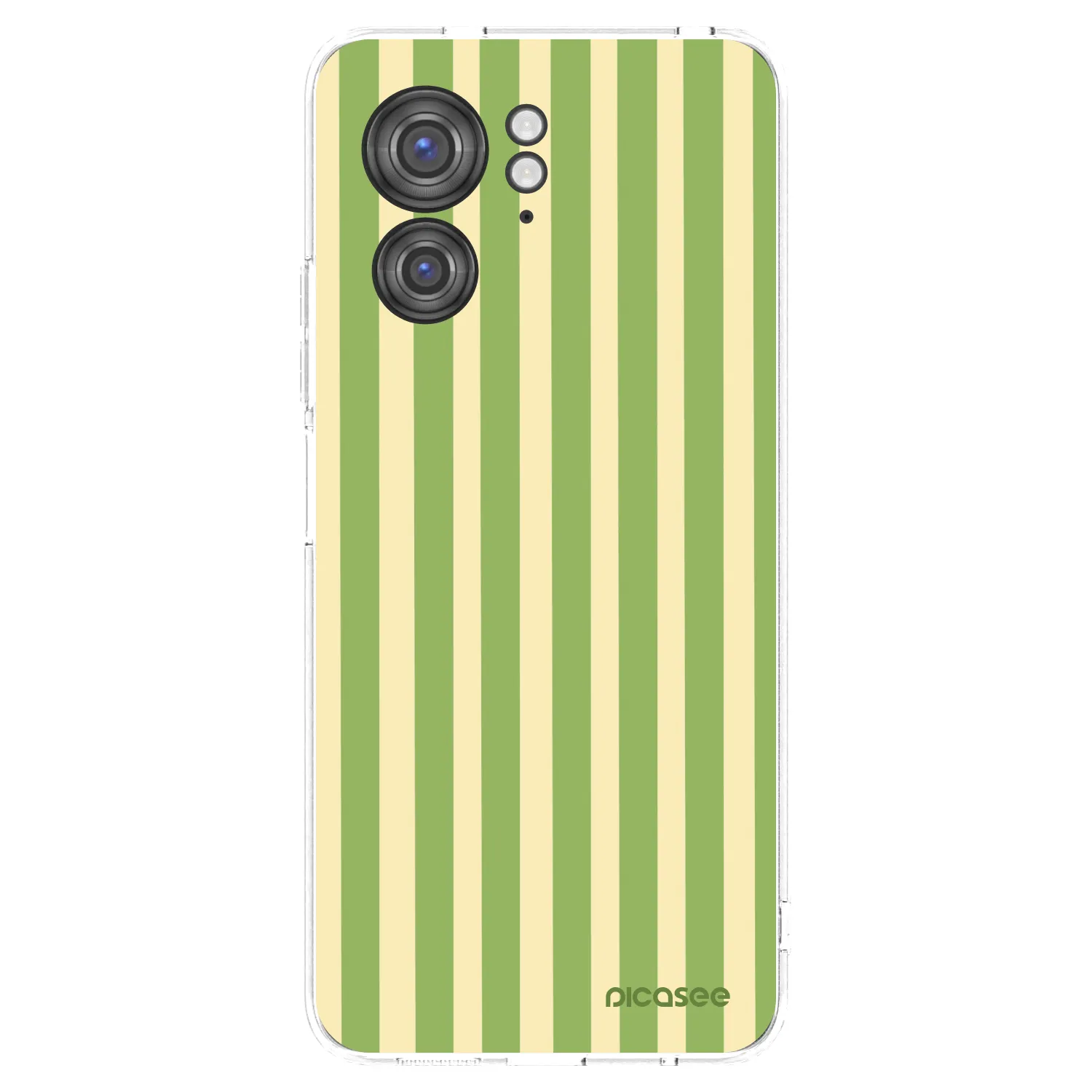 Picasee husă transparentă din silicon pentru Motorola Edge 40 - Lines Matcha