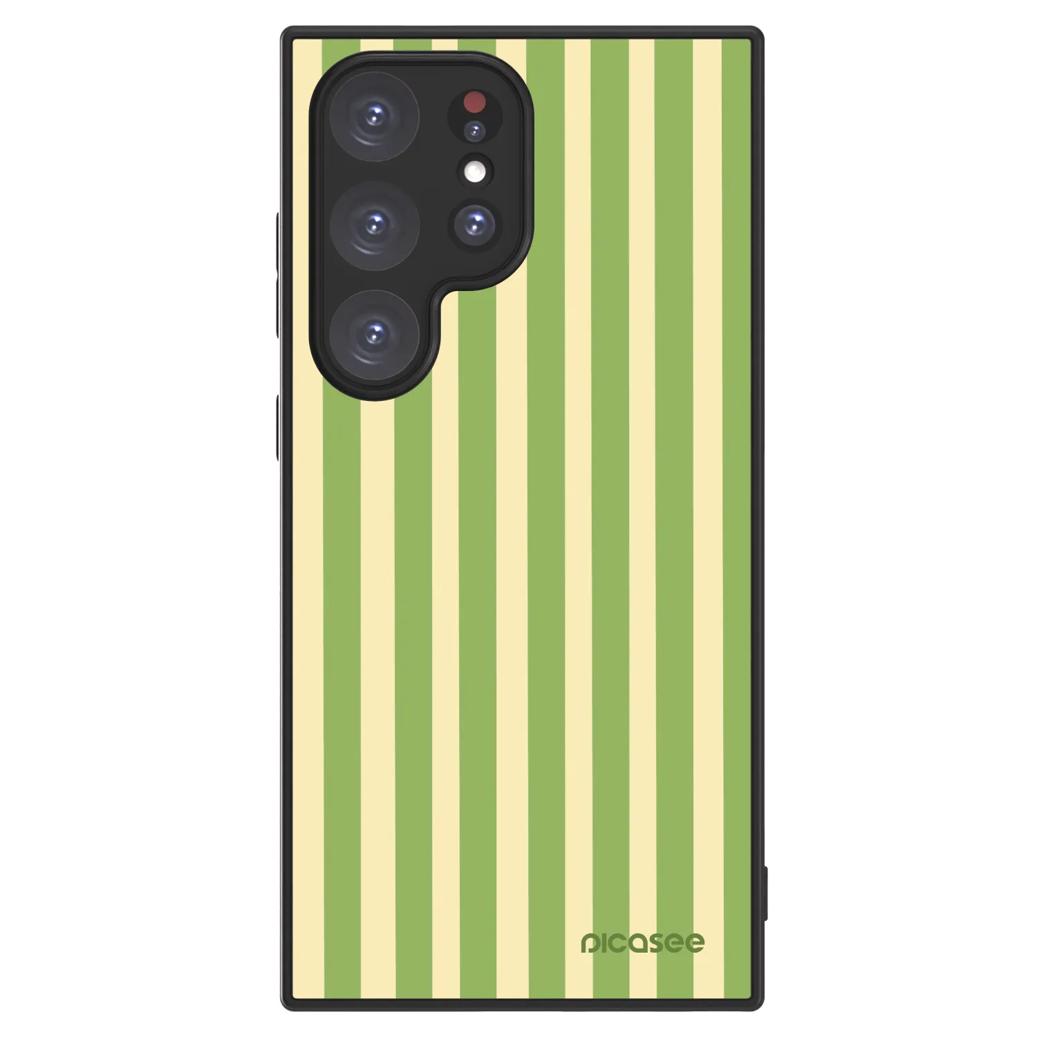 Picasee ULTIMATE CASE PowerShare pentru Samsung Galaxy S24 Ultra S928B 5G - Lines Matcha