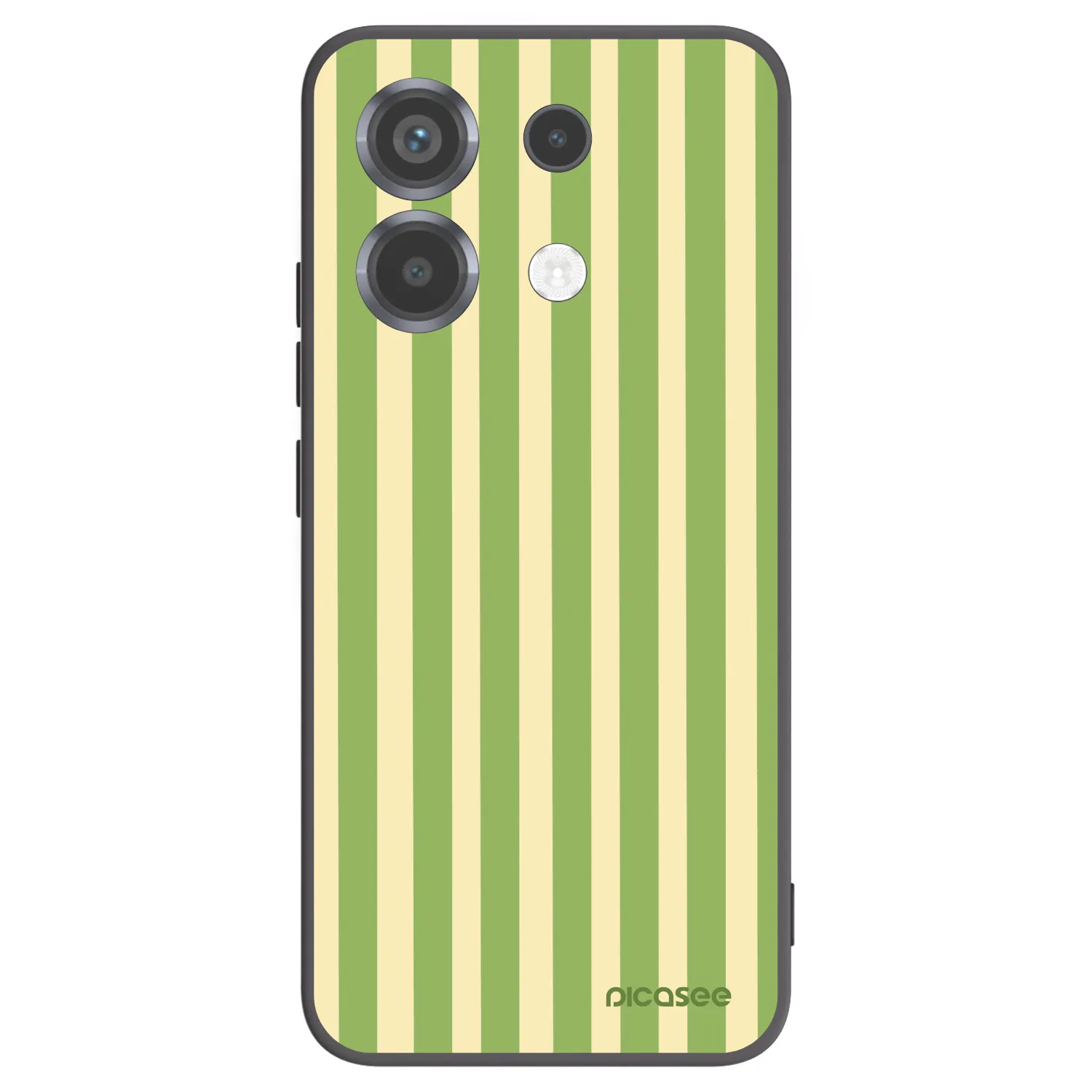 Picasee husă neagră din silicon pentru Xiaomi Poco X6 - Lines Matcha