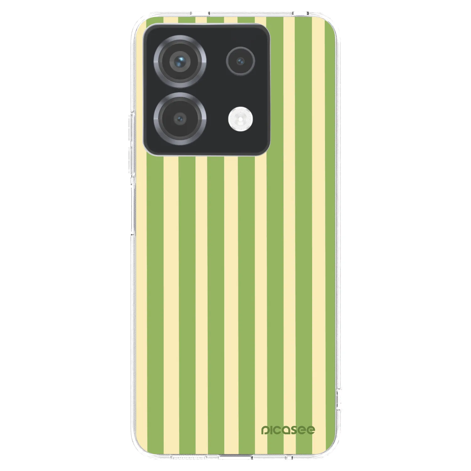 Picasee husă transparentă din silicon pentru Xiaomi Poco X6 - Lines Matcha