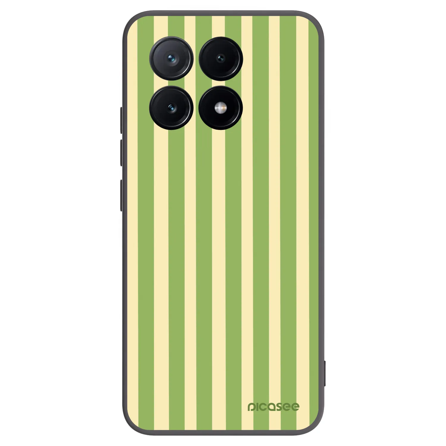 Picasee husă neagră din silicon pentru Xiaomi Poco X6 Pro - Lines Matcha
