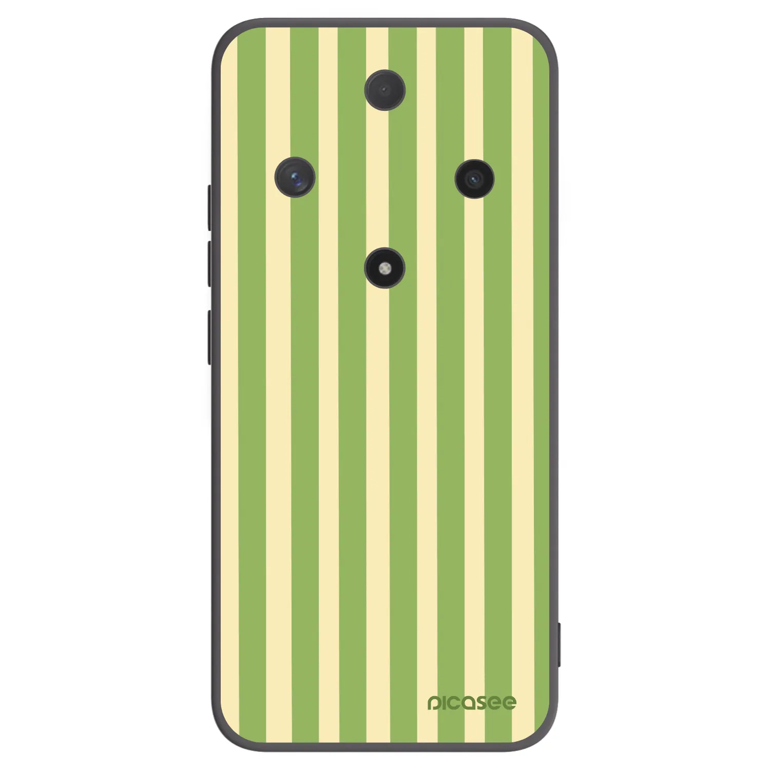 Picasee husă neagră din silicon pentru Honor Magic6 Lite 5G - Lines Matcha