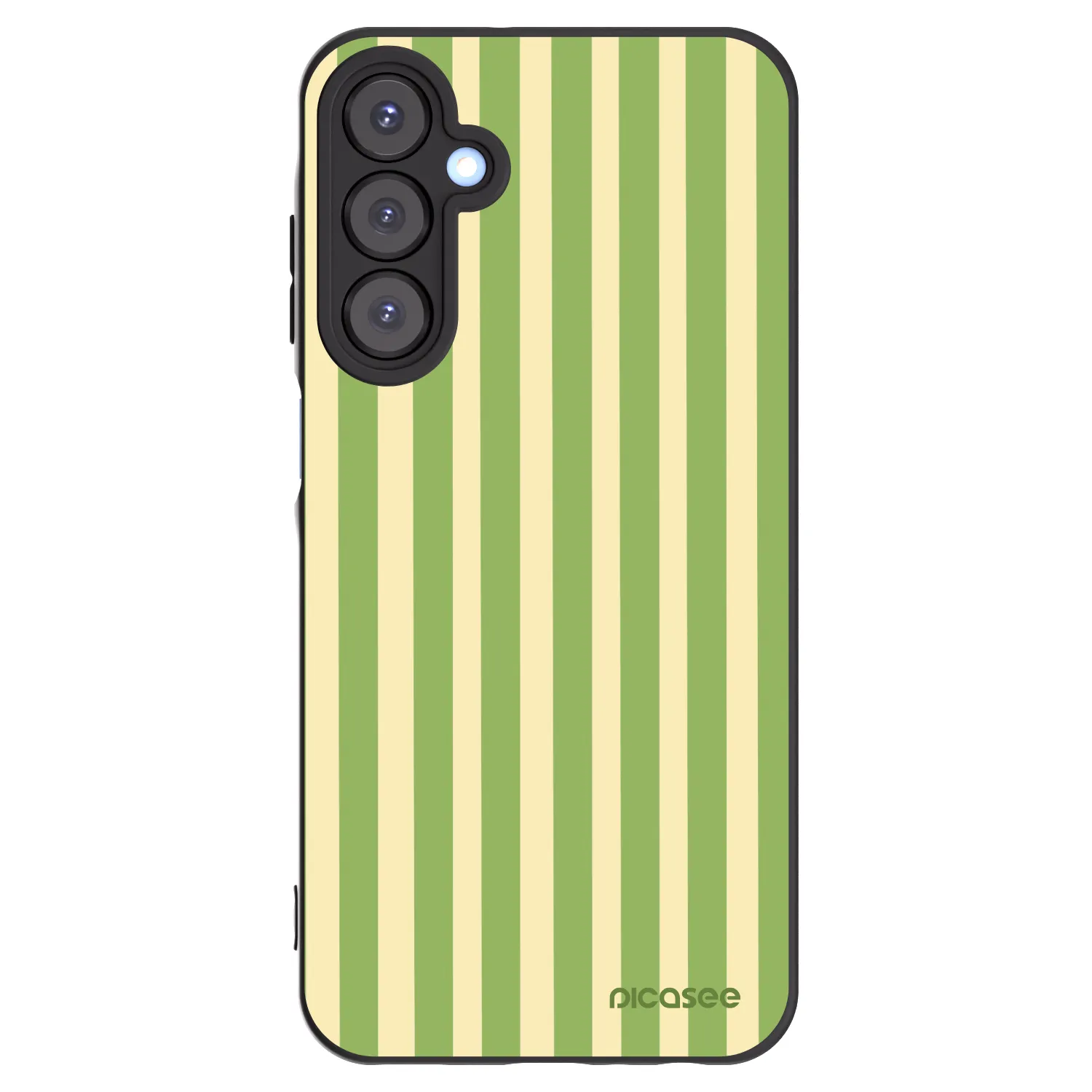 Picasee husă neagră din silicon pentru Samsung Galaxy A25 A256B 5G - Lines Matcha
