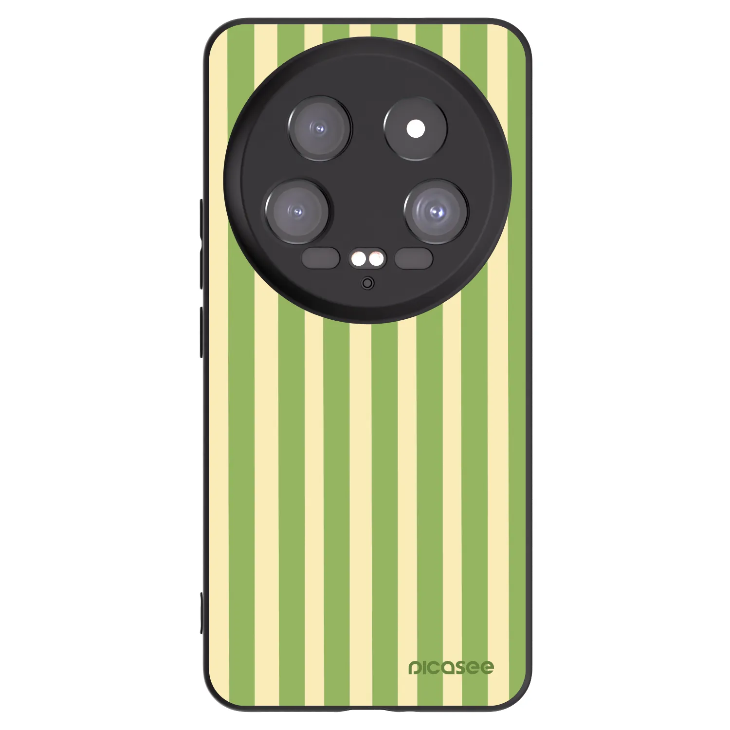 Picasee husă neagră din silicon pentru Xiaomi 14 Ultra - Lines Matcha