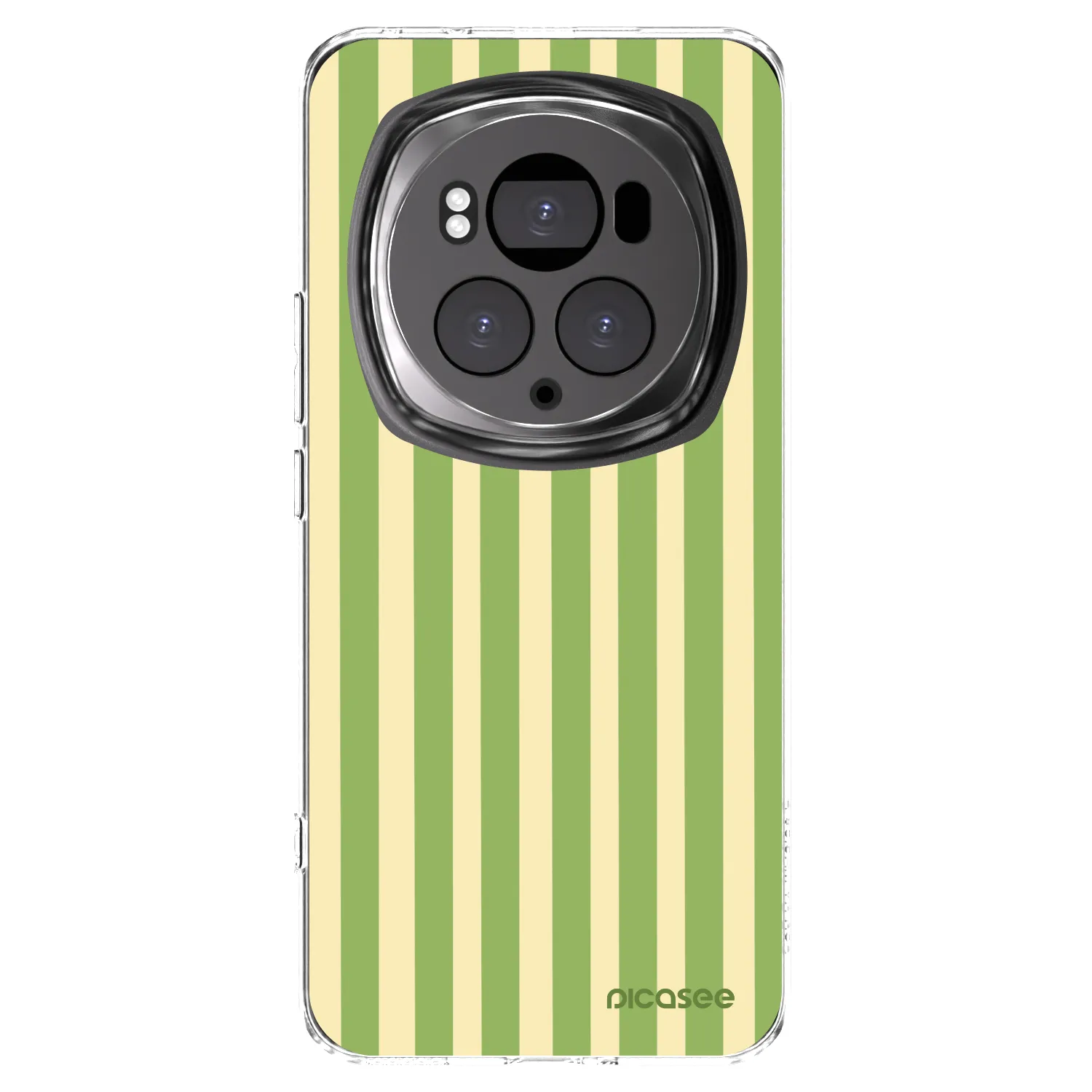 Picasee husă transparentă din silicon pentru Honor Magic6 Pro - Lines Matcha