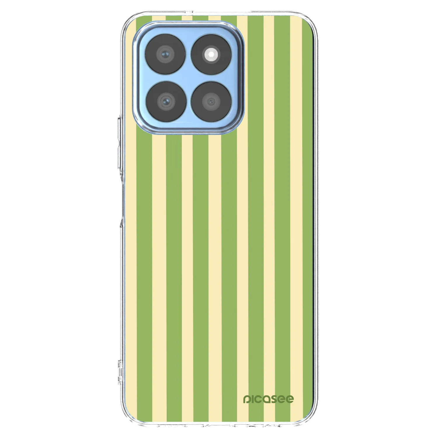 Picasee husă transparentă din silicon pentru Honor X8b - Lines Matcha