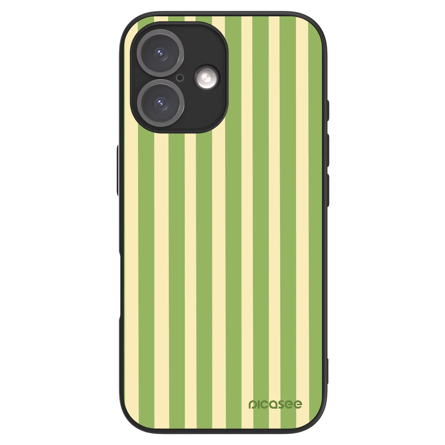 Picasee ULTIMATE CASE pentru Apple iPhone 16 - Lines Matcha