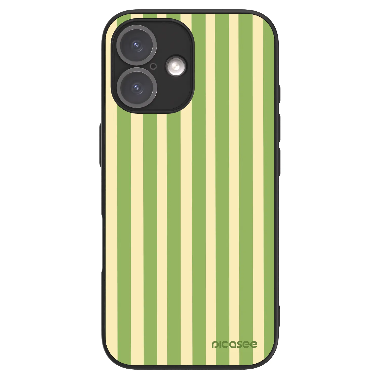 Picasee ULTIMATE CASE MagSafe pentru Apple iPhone 16 - Lines Matcha