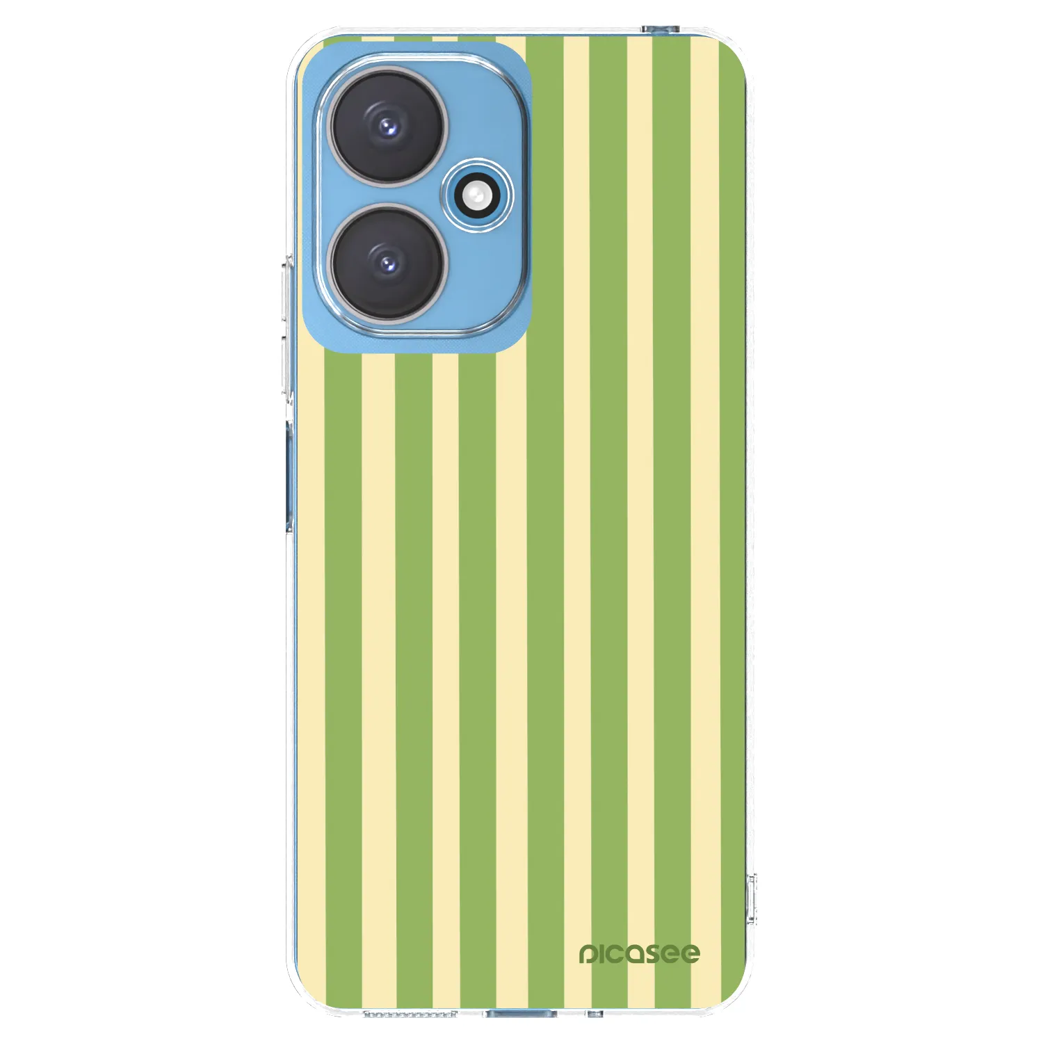 Picasee husă transparentă din silicon pentru Xiaomi Redmi 13C 5G - Lines Matcha