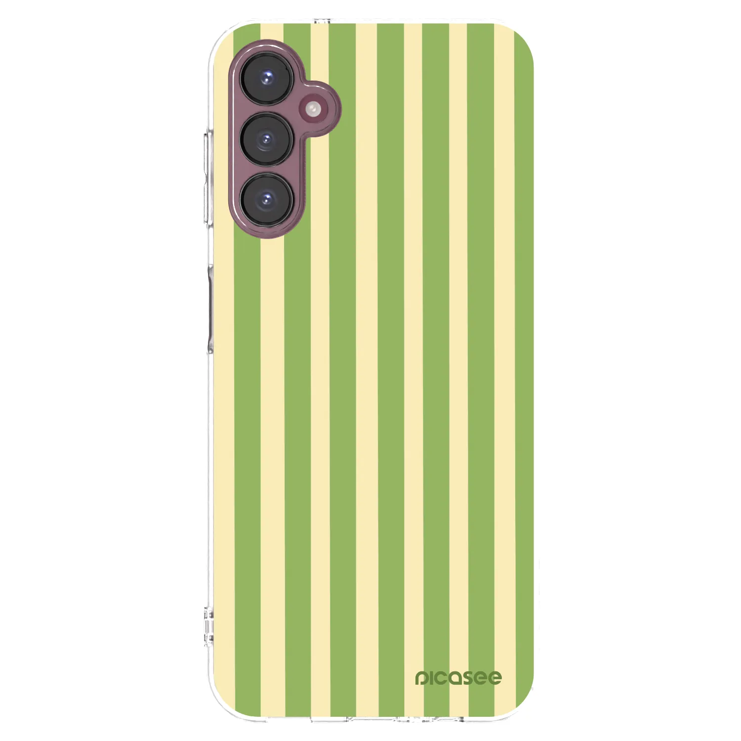 Picasee husă transparentă din silicon pentru Samsung Galaxy A05s A057G - Lines Matcha