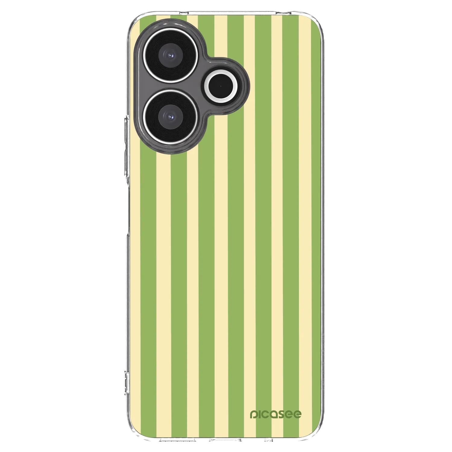 Picasee husă transparentă din silicon pentru Xiaomi Redmi 13 4G - Lines Matcha