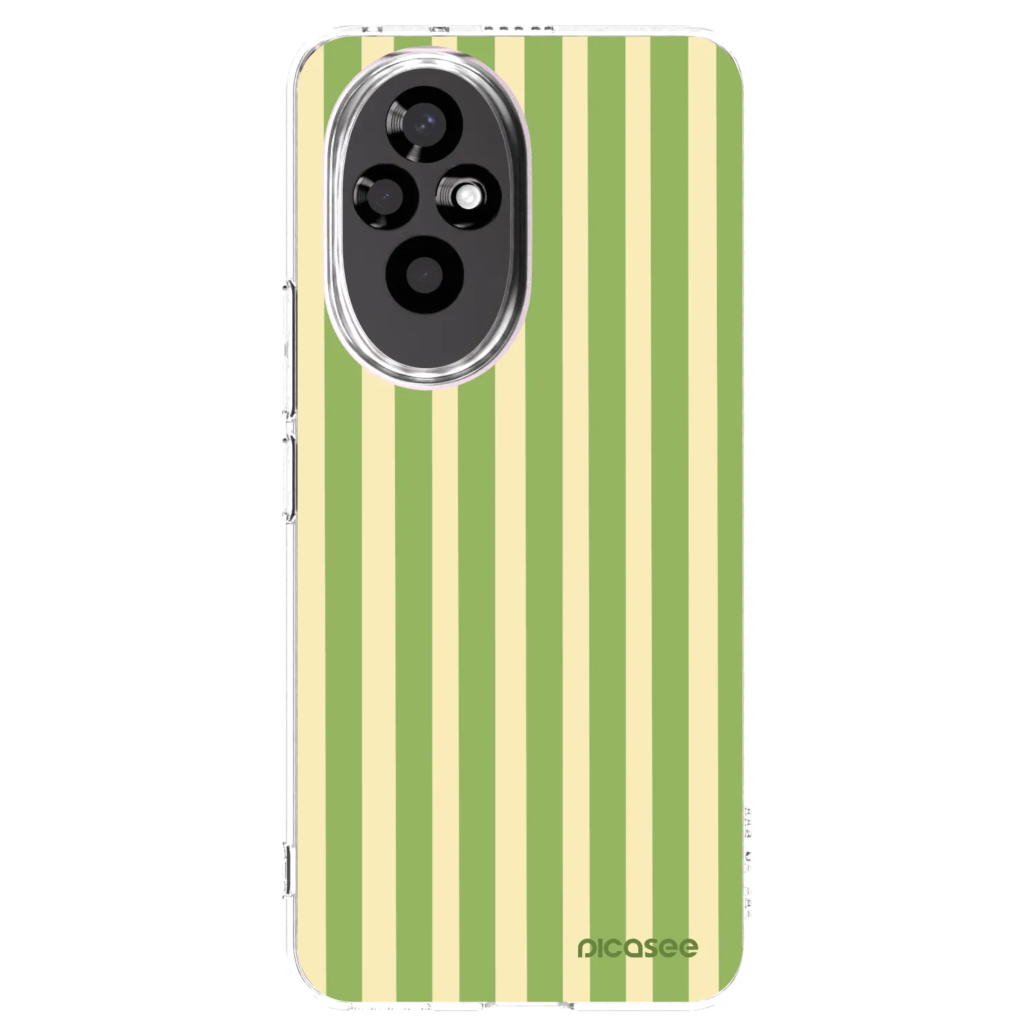 Picasee husă transparentă din silicon pentru Honor 200 5G - Lines Matcha