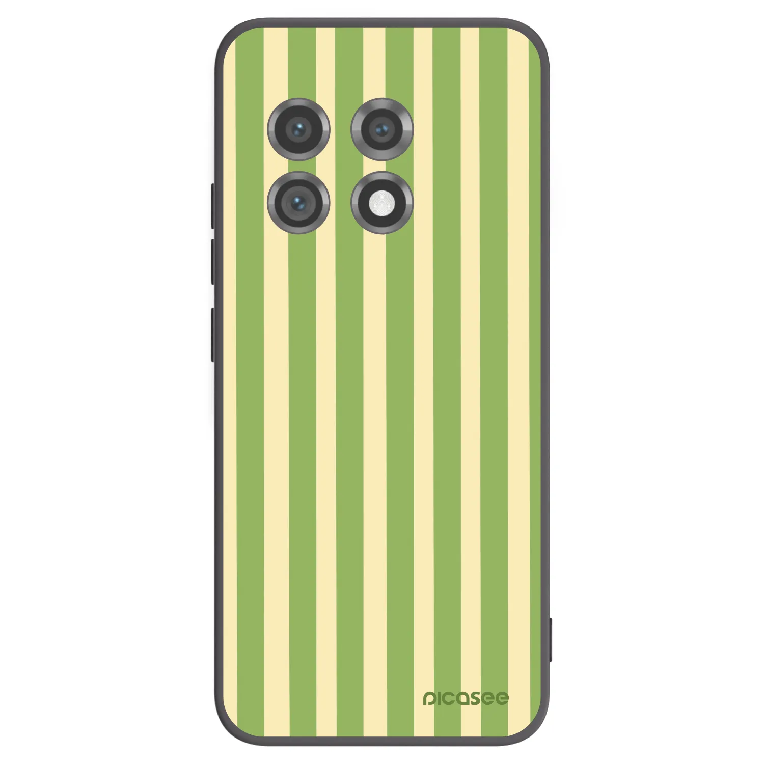 Picasee husă neagră din silicon pentru OnePlus 11 5G - Lines Matcha