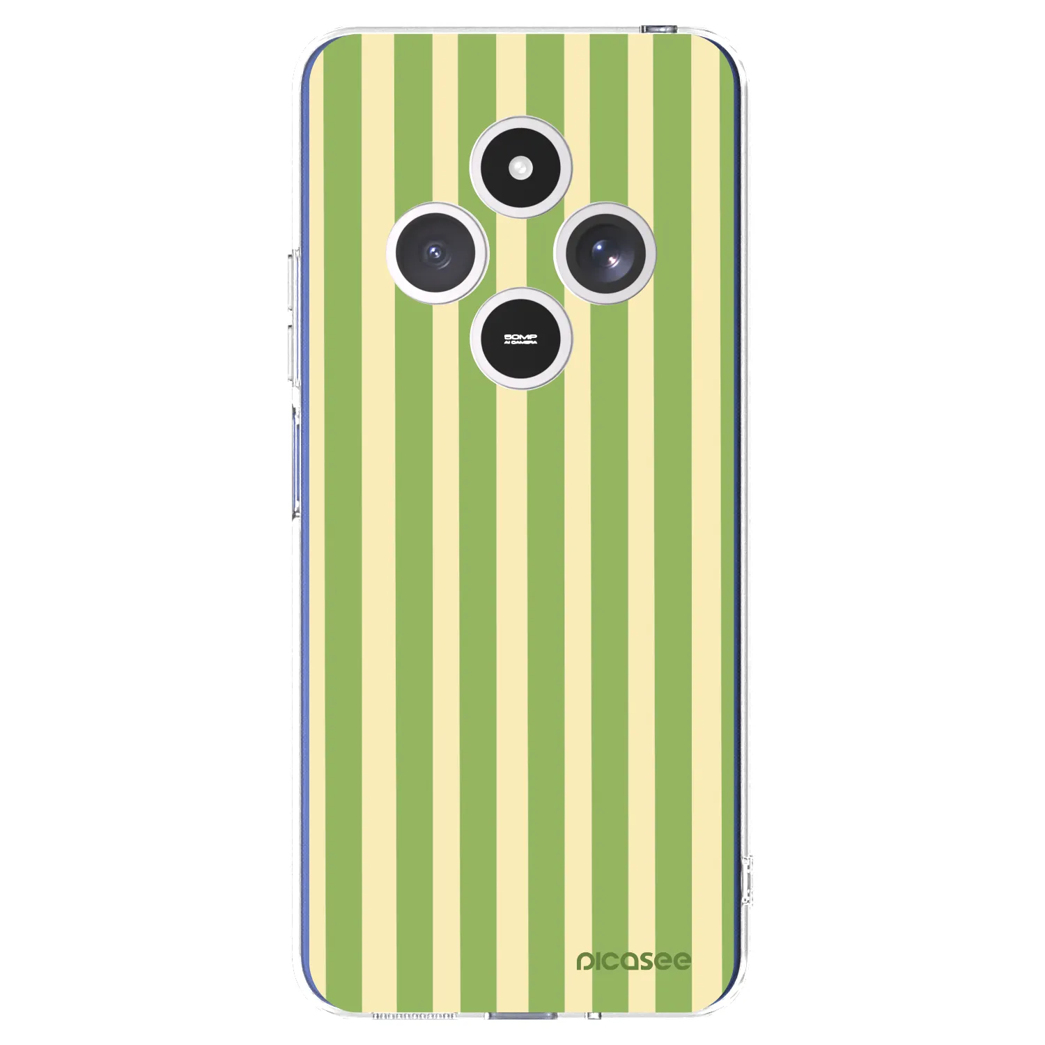 Picasee husă transparentă din silicon pentru Xiaomi Redmi 14C - Lines Matcha
