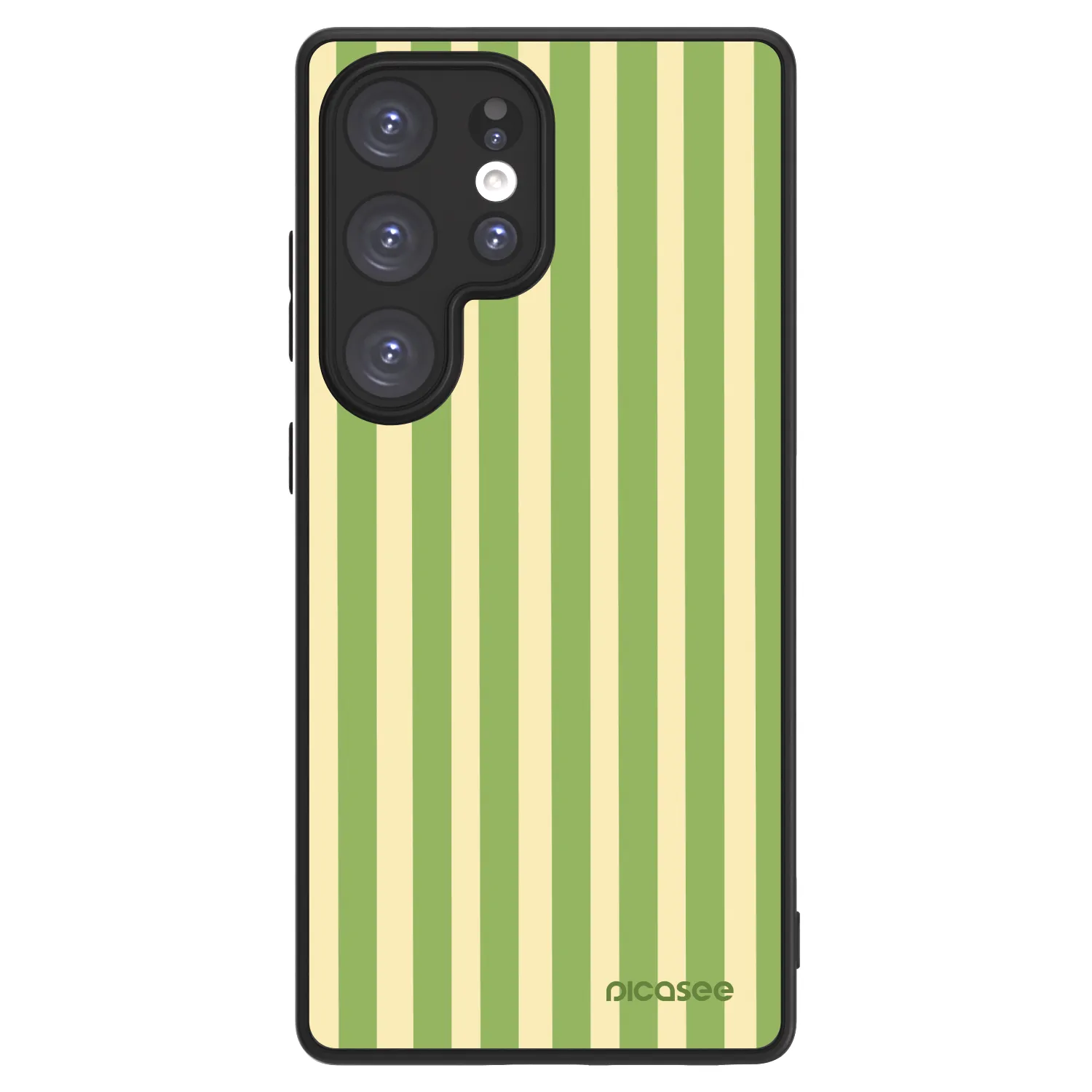 Picasee ULTIMATE CASE pentru Samsung Galaxy S25 Ultra 5G - Lines Matcha